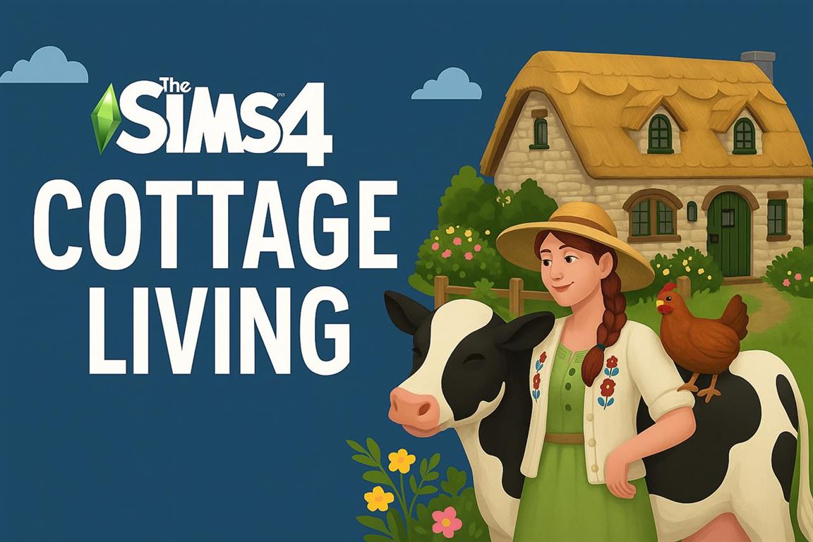 Cottage living sims 4 - embrace the peaceful charm of rural life