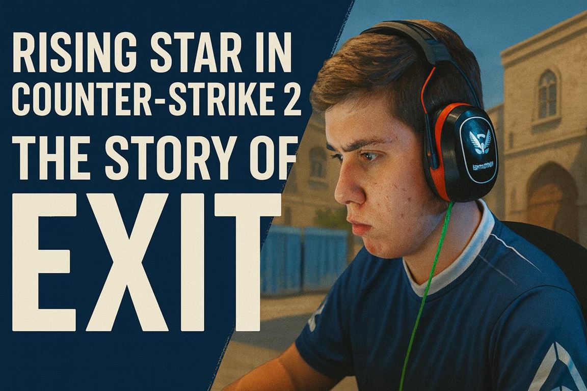 Rising star in counter-strike 2 - the story of exit