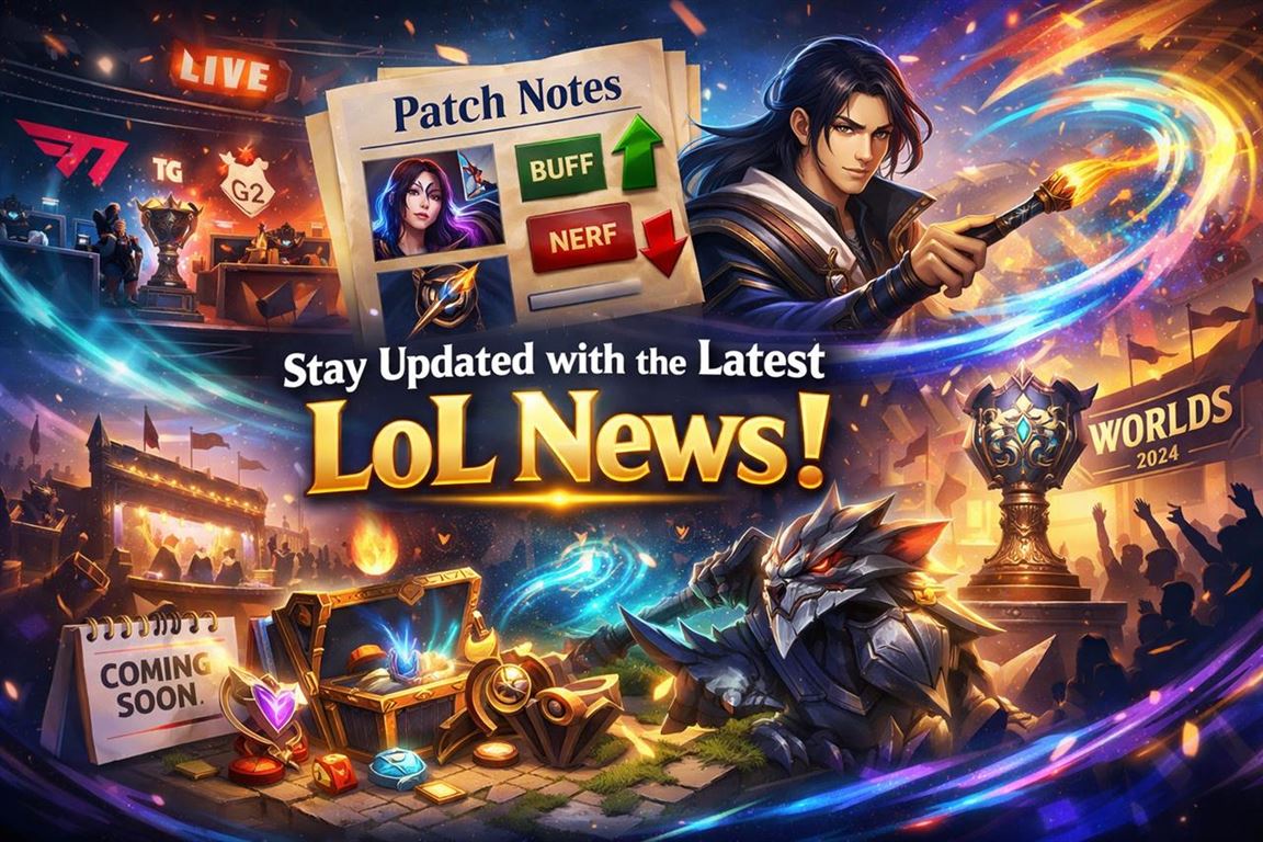 Stay updated with the latest lol news